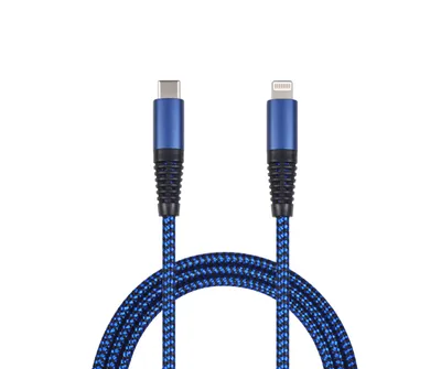 Obrázok produktu pre 2GO 797196 USB Kabel 1 m USB C Lightning Blau