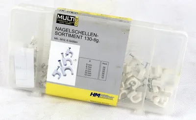 Obrázek produktu pro Sada svorek na hřebíky 130 ks.