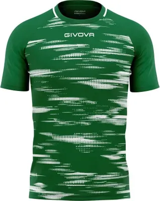 Produktbild von Sport-T-Shirt Givova Pixel Grün-Weiß Grün - XS