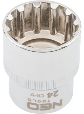Produktbild von Vielzahn-Steckschlüssel 1/2", 24 mm