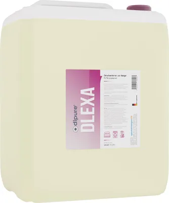 Produktbild von dipure® DLexa Geruchsentferner und Reiniger für Teppiche, Textilien & Schuhe 10 Liter Kanister