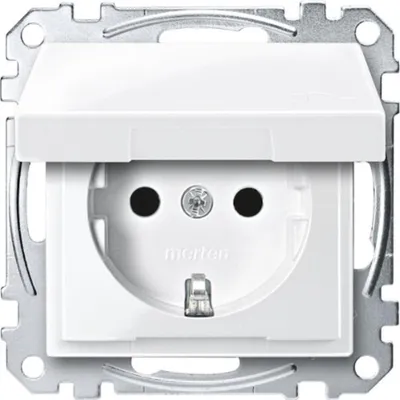 Immagine prodotto di Merten MEG2310-0319 Presa di corrente CEE 7/3 Bianco (MEG2310-0319)