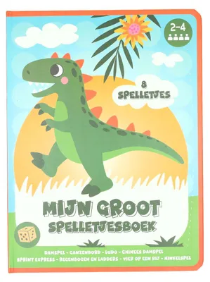 Zdjęcie produktu dla Gry planszowe – zestaw 8 gier „Dinozaury” – od 3 lat