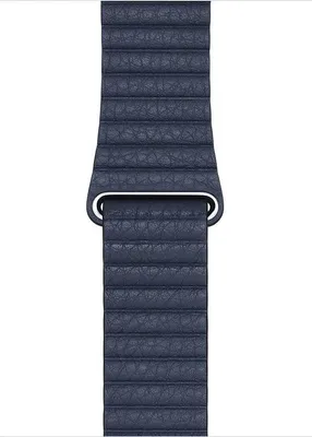 Produktbild von Uhrband Apple Watch Apple MGXD3ZM/A            44 mm Haut Marineblau