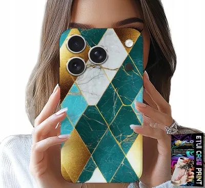 Produktbild von Etui Do Iphone 17 Pro - Eleganckie Modne Wzory Case + Folia