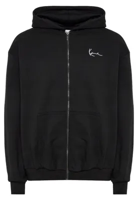 Produktbild von Karl Kani - "Essential" Hoodie mit durchgehendem Reißverschluss für Herren PP8584 (L) (Schwarz)