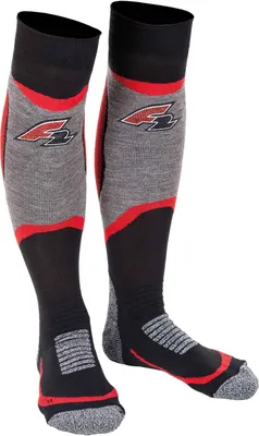 Produktbild von F2  Snowboard Strümpfe Socks - Speedster  36/37 Schwarz/Rot
