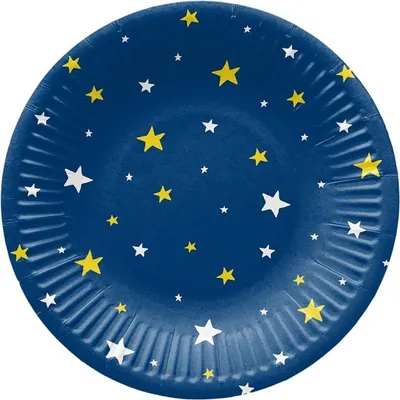 Obrázek produktu pro Jednorázový talíř PAW Space, Ø 18 cm, 8 kusů