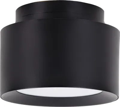 Produktbild von Näve Leuchten LED Spot TRIMES mit LED Platine dimmbar LED Spot TRIMES mit LED Platine dimmbar Spots - LED / CCT Spot "TRIMES" Ø: 14cm schwarz, Strahler im Modern Style, aus Kunststoff in schwarz, 10 cm hoch, Ø 14 cm, inkl. LED – dimmbar – CCT-Wechsler – Nachtlichtfunktion – Schiebeschalter