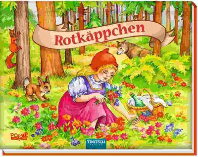 Obrázok produktu pre Trötsch Märchenbuch Pop-up-Buch Rotkäppchen