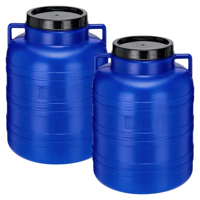 Produktbild von Set 40 Liter Futtertonne BPA-frei Lebensmittel-Fass Regentonne GD-0127
