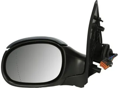 Produktbild von BLIC 5402-04-1139283P Außenspiegel Seitenspiegel Links passend für PEUGEOT 206 Schrägheck (2A/C) Asphärisch Beheizt Grundiert Elektrisch