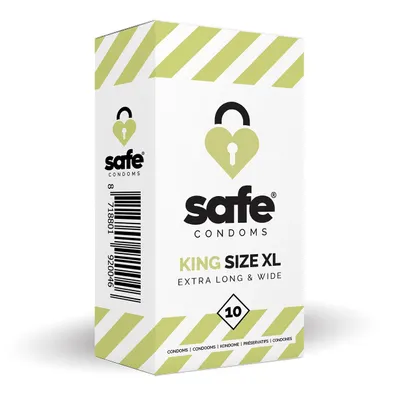Obrázok produktu pre SAFE - Kondómy - veľkosť King XL - 10 kusov