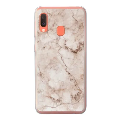 Produktbild von MuchoWow® Handyhülle Schutzhülle Hülle für Samsung Galaxy A20e Marmor - Luxus - Braun Silikon Softcase Handy Hülle - Abdeckung