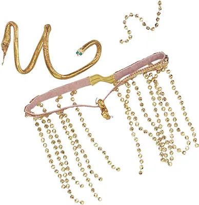 Image de Bristol Novelty Ensemble de bijoux Cléopâtre pour femme BN228 (taille unique) (Or)