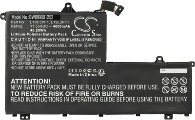 Produktbild von vhbw Akku kompatibel mit Lenovo ThinkBook 14, 15 Notebook (4000 mAh, 11,55 V, Li-Polymer)