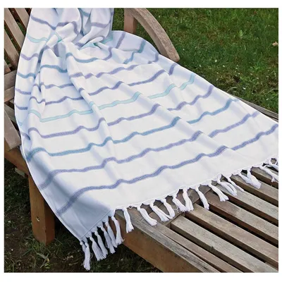 Produktbild von Hamam Strandtuch 80 x 160 cm aus 100% Baumwolle