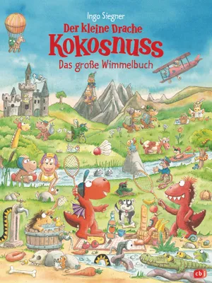 Produktbild von Der kleine Drache Kokosnuss - Das große Wimmelbuch