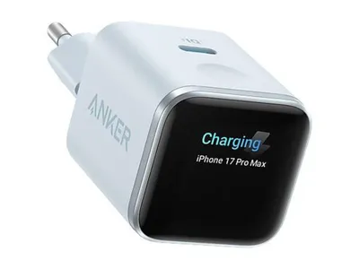 Obrázok produktu pre Nabíjačka Anker Nano (45 W, Smart Display), farba: modrá