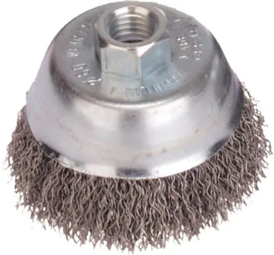 Productafbeelding van Lessmann borstelkop, diameter 80 mm, staaldraad