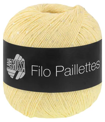 Zdjęcie produktu dla Lana Grossa - Filo Paillettes 0003, kolor: wanilia
