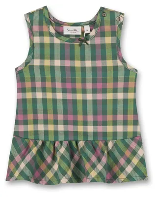 Produktbild von Sanetta Kidswear Mädchenkleid Grün 68