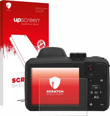 Produktbild von upscreen Schutzfolie für Kodak Pixpro AZ405 Displayschutz Displayschutzfolie Folie Klar Transparent