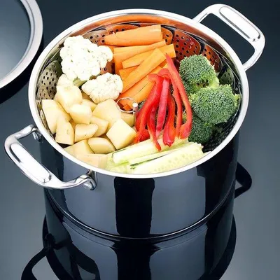 Productafbeelding van Famanu stoomoven, instelbaar van 15,5 cm tot 27 cm