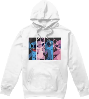 Produktbild von Lilo & Stitch - Kapuzenpullover für Herren TV4558 (L) (Weiß)