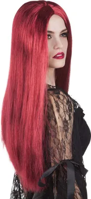 Produktbild von Boland 86002, Karnevalskostüm-Perücke, Erwachsener, Uni, Polyester, Mahagoni, 250 g