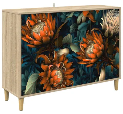 Produktbild von Sideboard LOCHEM Sonoma 102 x 33 x 75 cm Holzwerkstoff