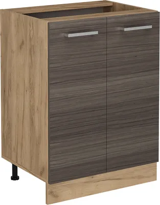 Produktbild von Küchenunterschrank Vicco R-Line Edelgrau 60 cm ohne Arbeitsplatte, Model 54142