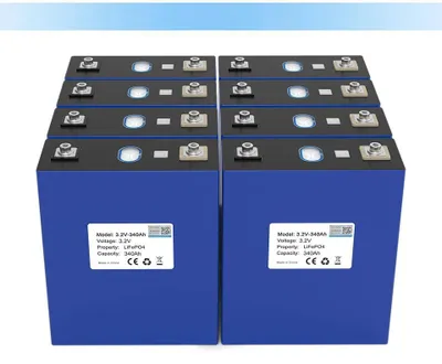 Produktbild von LiFePO4 Akku Zellen - 3,2V 340Ah - 8 Stück wiederaufladbare Batteriezellen - Für Solar, Wohnmobil, Energiespeicher 12V 24V 36V - Heimenergie - 8x lifepo4 340Ah