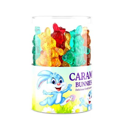 Produktbild von Lollipops Hase 35 Stück Lutscher Lollies Dauerlutscher am Stiel