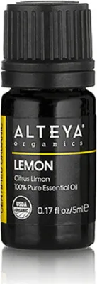 Zdjęcie produktu dla Olejek cytrynowy 100% organiczny Alteya 5 ml