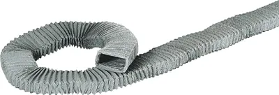 Image de Gaine Plate Conduit Rectangulaire D125mm Pvc Longueur 10 M - Atlantic