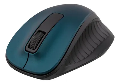 Zdjęcie produktu dla Deltaco MS-708, Po prawej stronie, Optyczny, RF Wireless, 1200 DPI, Niebieski
