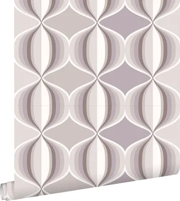 Zdjęcie produktu dla ESTAhome Tapeta motyw graficzny taupe 53 cm x 10.05 m