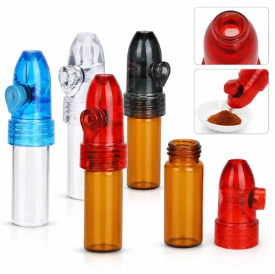 Produktbild von Gewürzstreuer Set 4-teilig, nachfüllbare Gewürzbehälter Reise mit Drehverschluss, auslaufsichere Salz Pfeffer Streuer aus Glas für Camping und Outdoor Küche
