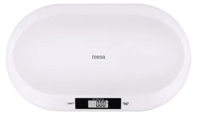 Immagine prodotto di Teesa TSA0817 Bilancia per neonati fino a 20 kg, 50 x 23 cm, bianca