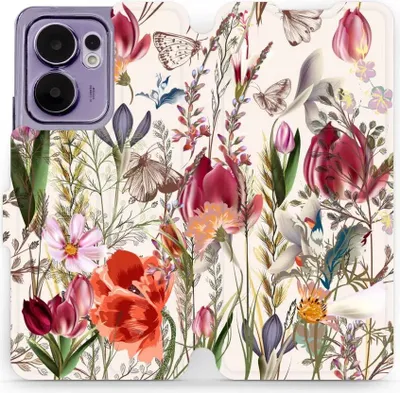 Produktbild von Handyhülle mit klappe für Oppo Reno13 F, Mobiwear Book, Blumenstrauß