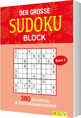 Produktbild von Der große Sudoku Block Band 2