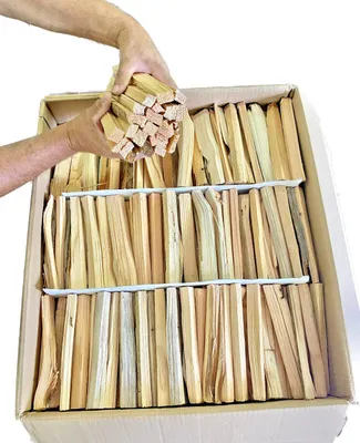 Produktbild von ️️️️️ 30 Kg Anfeuerholz Anzündholz Anmachholz Brennholz Fichte/Kiefer 20cm