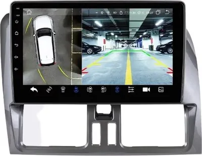 Image de Autoradio avec Bluetooth et caméra – CarPlay – Pour Volvo XC60 Q1 (2008-2017) – Compatible avec Apple et Android – Système stéréo – Navigation – Système de navigation