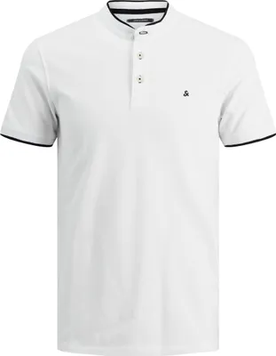 Productafbeelding van Jack & Jones 12199711, Wit, Maat M, Katoen, Niet bleken, Niet in de wasdroger drogen, Niet chemisch reinigen