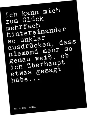 Produktbild von Mr. & Mrs. Panda Ansichtskarte Ich kann mich zum... - Schwarz - Geschenk, Spruch, Arbeit, lustig, Chef, Sprüche, Kunstkarten, Ansichtskarten, Grußkarte, Postkarten, Büro