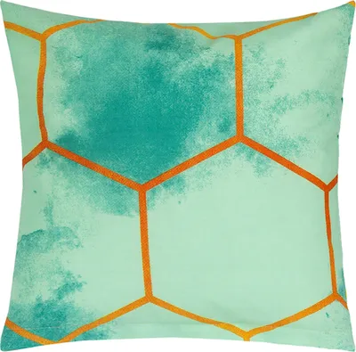 Obrázok produktu pre Bavlnenný vankúš - 40x40 cm - zelený