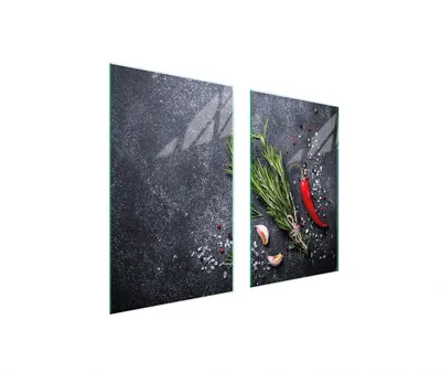 Produktbild von Glasschutzplatte Für Herd 75X52 Schiefer