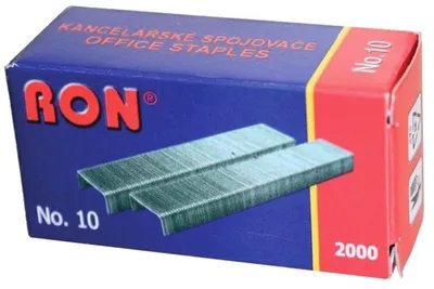 Image de Agrafes pour agrafeuse RON, No.10, 2 000 pcs