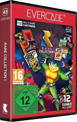 Zdjęcie produktu dla Blaze Rare Collection 1, Evercade, od 17 lat, Nośnik fizyczny